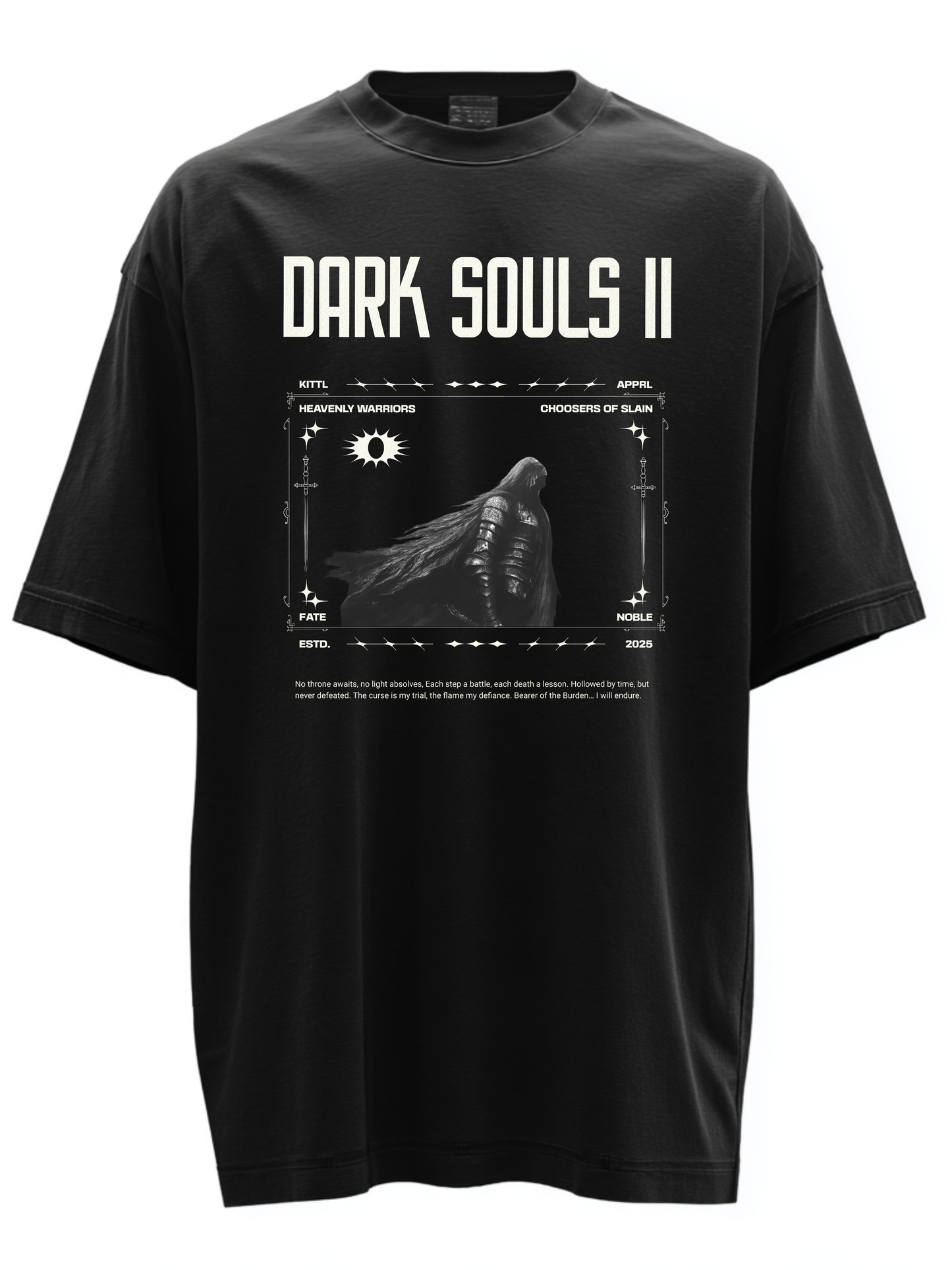 Camiseta Oversized Dark Souls II